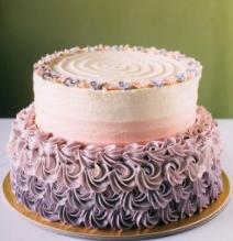 Three-Tier Cherry Drip — handcrafted cake by Shakti Food Products