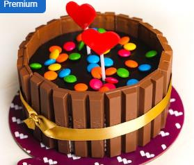 Girl or Boy Reveal — handcrafted cake by Shakti Food Products