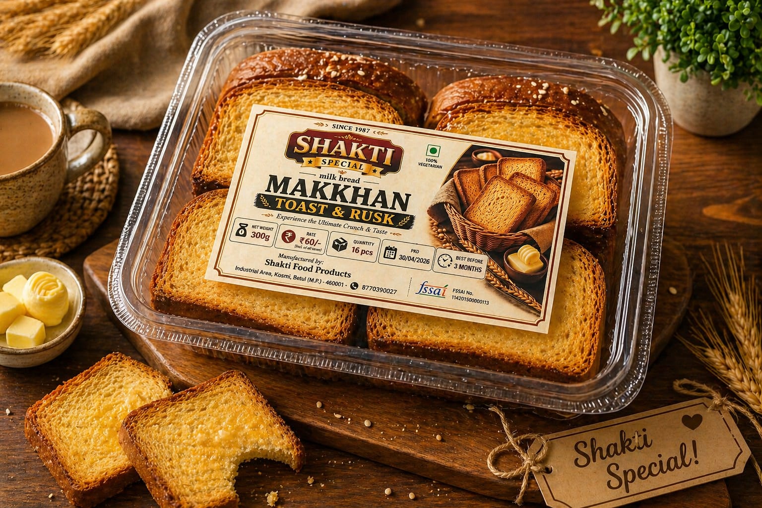 Milk Bread — Shakti Food Products